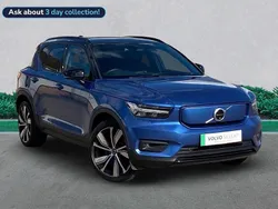 Blue Used 2021 Volvo XC40 SUV | £24,324 (Fair price)