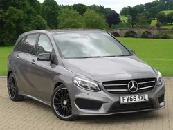 Mountain grey metallic Used 2017 Mercedes B200 AMG Line Premium Plus MPV | £13,900 (Fair price)