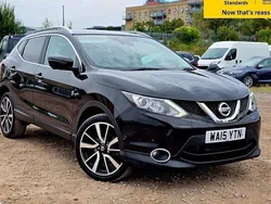 Black Used 2015 Nissan Qashqai S SUV | £10,888 (Good price)