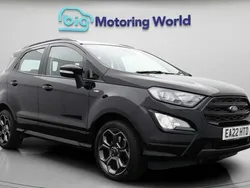 Black Used 2022 Ford Ecosport ST-Line SUV | £12,400 (Fair price)