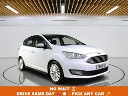 White Used 2019 Ford C-MAX Titanium MPV | £7,249 (Good price)