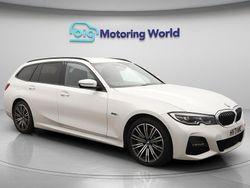 White Used 2021 BMW 330e M Sport Estate | £21,500 (Fair price)