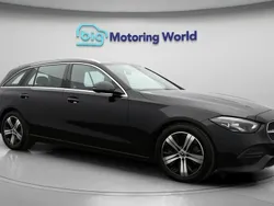 Black Used 2022 Mercedes C200 Estate | £19,500 (Fair price)