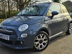 Grey Used 2015 Fiat 500 S Cabriolet | £5,990 (Fair price)