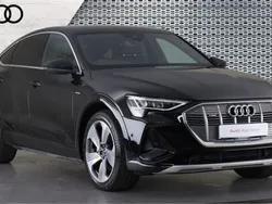 Black Used 2021 Audi e-tron Sportback S-Line SUV | £27,612 (Fair price)