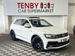 White Used 2019 VW Tiguan R-line SUV | £18,295 (Good price)