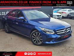 Blue Used 2019 Mercedes C200 SE Sedan | £15,990 (Good price)