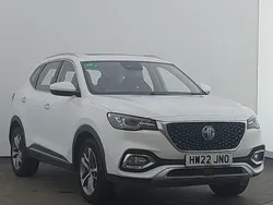 White Used 2022 MG HS Exclusive SUV | £16,498 (Fair price)