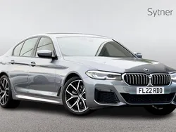 Blue Used 2022 BMW 520 M Sport | £28,500 (Fair price)