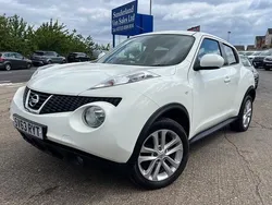 White Used 2013 Nissan Juke Acenta SUV | £3,995 (Fair price)
