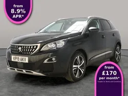 Black Used 2019 Peugeot 3008 Allure SUV | £12,147 (Fair price)