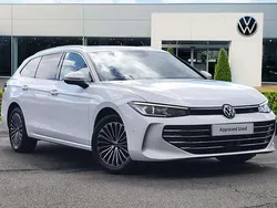 White Used 2024 VW Passat Elegance Estate | £34,999