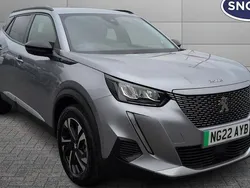 Grey Used 2022 Peugeot e-2008 Allure Premium SUV | £14,275 (Fair price)