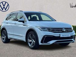 White Used 2023 VW Tiguan R-line Edition SUV | £30,230 (A bit pricey)
