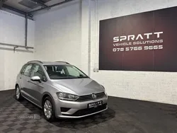 Silver Used 2014 VW Golf Sportsvan SE MPV | £6,995 (Fair price)
