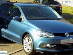 Blue Used 2017 VW Polo Edition Hatchback | £8,490 (Fair price)