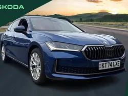 Blue New 2025 Skoda Superb SE L Estate | £32,495 (A bit pricey)