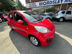 Bright red Used 2013 Peugeot 107 Active Hatchback | £1,999 (Fair price)