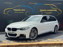 White Used 2014 BMW 325 M Sport Estate | £13,290