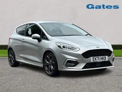 Silver Used 2021 Ford Fiesta ST-Line Hatchback | £12,799 (Fair price)