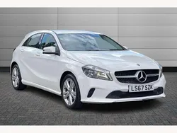 White Used 2017 Mercedes A180 Executive Hatchback | £9,650 (Fair price)