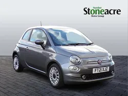 Grey Used 2021 Fiat 500 Lounge Hatchback | £10,495 (Fair price)