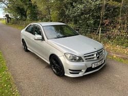 Silver Used 2013 Mercedes C220 AMG Sedan | £4,495 (Good price)
