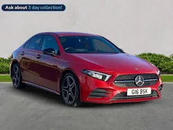 Red Used 2022 Mercedes A200 AMG Line Premium | £23,399 (Expensive)