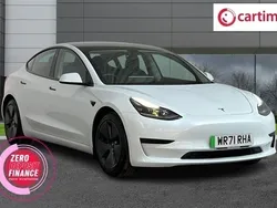 White Used 2021 Tesla Model 3 Long Range Sedan | £21,588 (Expensive)