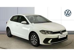White Used 2023 VW Polo Life Hatchback | £16,465 (Fair price)