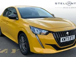 Yellow Used 2022 Peugeot 208 Active Premium Hatchback | £12,524 (Fair price)