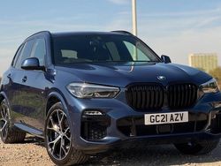 Blue Used 2021 BMW X5 M Sport SUV | £33,995 (Good price)