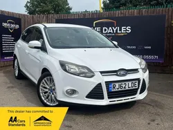 White Used 2013 Ford Focus Zetec Hatchback | £3,499 (Fair price)