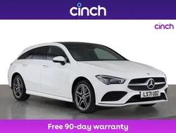 White Used 2021 Mercedes CLA250e AMG Line Premium Plus Sedan | £22,999 (Fair price)