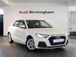 White New 2025 Audi A1 Sport Hatchback | £22,750 (A bit pricey)