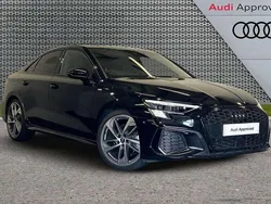 Black Used 2022 Audi A3 Advanced Sedan | £27,495 (Good price)
