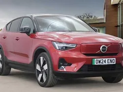 Fusion red Used 2024 Volvo EX40 Ultra SUV | £37,990 (Super price)