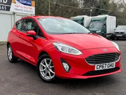 Red Used 2018 Ford Fiesta Zetec Hatchback | £6,995 (Good price)