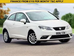 White Used 2016 Seat Ibiza Sport Coupe | £6,000 (Fair price)