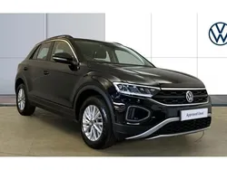Black Used 2022 VW T-Roc Life SUV | £21,900 (Fair price)