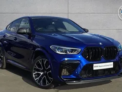 Blue Used 2020 BMW X6 M Competition Edition SUV | £59,995 (Fair price)