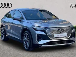 Silver Used 2021 Audi Q4 Sportback e-tron Comfort SUV | £29,168