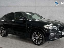 Black sapphire Used 2021 BMW X4 M Sport SUV | £32,555 (Fair price)
