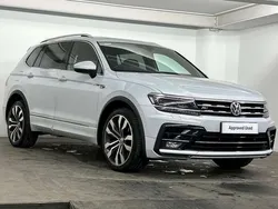 Silver Used 2018 VW Tiguan Allspace R-line SUV | £21,295 (Fair price)