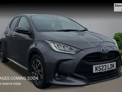 Grey Used 2023 Toyota Yaris Hybrid Design Hatchback | £17,027 (Fair price)
