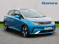 Blue/grey Used 2024 BYD Dolphin Design Hatchback | £22,150 (Fair price)