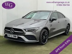 Grey Used 2023 Mercedes CLA250e AMG line Sedan | £26,950 (Fair price)