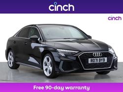 Black Used 2021 Audi A3 S-Line Sedan | £20,949 (A bit pricey)