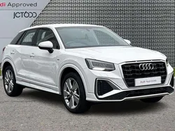 White Used 2022 Audi Q2 S-Line SUV | £18,700 (Fair price)