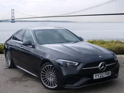 Grey Used 2022 Mercedes C200 AMG Line Premium Sedan | £29,991 (Fair price)